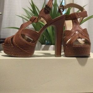 LC Cognac heels